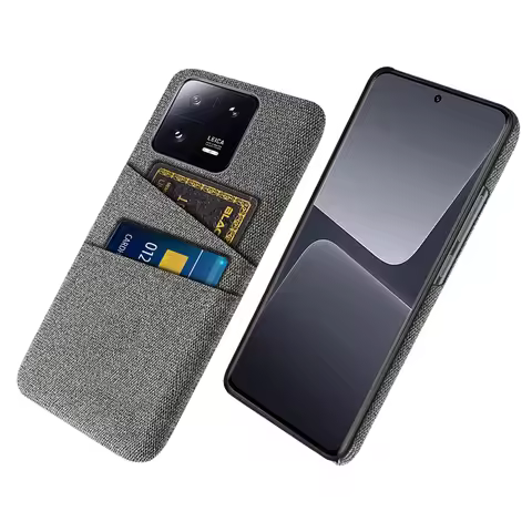 For Xiaomi 13 Pro 13Pro Case Luxury Fabric Dual Card Cover For Xiaomi 13 13Pro Phone Case For Xiaomi