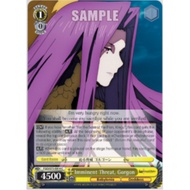 [Original Weiß Schwarz Card] FGO/S75-014 Imminent Threat, Gorgon