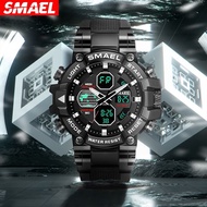 Smael smael Watch Men Women Fashion Alloy Dial High-value Outdoor ins Luminous Multi-function Watch