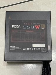 AZZA PASA 銅牌80Plus 80+ 550W 超靜音電源供應器
