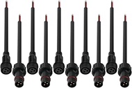 SEZO 3Pin Electrical Connector 18AWG IP65 Waterproof Male Female Connector 7.87in/20cm Extension Cab