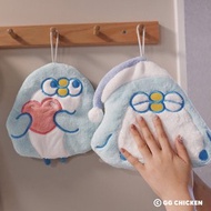 PP mini 小小企鵝-擦手巾(愛心款/睡帽款)