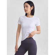 9.29 Round Neck Ladies Quick-Drying Sports Short-Sleeved T-Shirt Slim-Fit Slimmer Look Yoga Clothes 