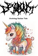 Book of Djent: 8-String Guitar Tab: Unleash your Creativity with this 8-String Guitar Tablature Note
