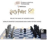 GoChess Wizard Mini Official Harry Potter Licensed Smart Chess Board – Portable AI Chess Trainer wit