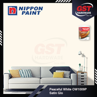 Nippon Paint Satin Glo Interior Paint 18L Off White Cat Rumah Nippon Paint Interior Cat Dinding Ruma