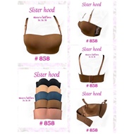 Wireless bra, Thai women's bra 858 with thin foam, breast lift, anti-sagging b cup for medium breast