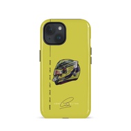 Sport F1 Yellow Helmet Phone Case for iPhone 17 16 15ProMax 14Pro 13 12 13mini Samsung S24 S22 S25 2