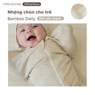[Malang Honey CHÍNH HÃNG] Nhộng chũn trẻ sơ sinh hữu cơ Hàn Quốc/Túi ngủ-Bamboo Daily (mặc 4 mùa)