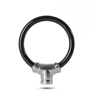 Alloy Bicycle Lock Bicycle Ring Shape Lock Durable Anti-theft Bicycle Lock Waterproof Bike Lock Allo
