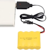 H.S.V✺Charging Cable Battery USB Charger Ni-Cd Ni-MH Batteries Pack SM-2P Plug Adapter 4.8V 250mA Ou