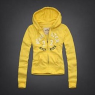 台灣現貨《Hollister Co.》A&amp;F 副牌 女款 COSTA MESA HOODIE 連帽外套【M】