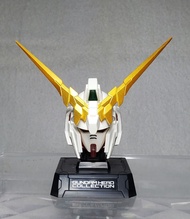 Gundam Head Collection 高達頭像 vol. 4 盒蛋 GUNDAM UC RX-0 Unicorn 獨角獸 高達 毁滅模式 Destroy Mode 連 不發光底座 已開 無盒