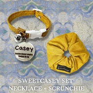 CUSTOM NAME COUPLE CAT NECKLACE/ SWEETCASEY CAT NECKLACE COUPLE//NAME CAT NECKLACE