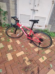 B'TWIN Triban Red Road Bike with Kenda Tires