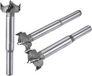 uxcell Forstner Wood Boring Drill Bits 19mm 20mm 21mm Dia. Hole Saw Carbide Alloy Steel Tip Round Sh