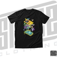 FIRST GEN POKEMON GAMEBOY EXPLODED GAMERS TSHIRT