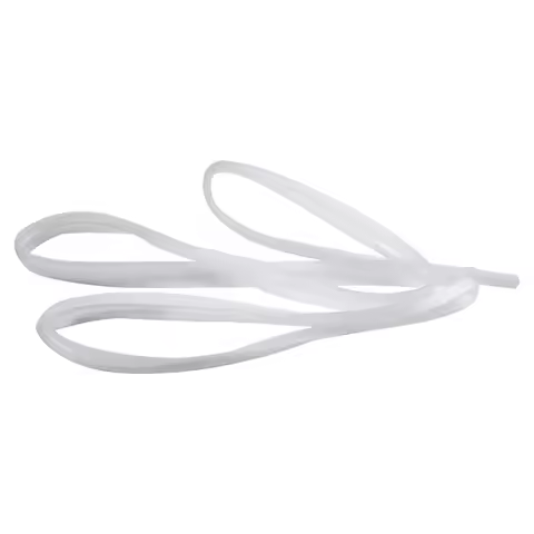 "2m Long Clear Silicone Seal Strip for Bathroom Glass Doors and Heat resistant Material 4 Width Opti