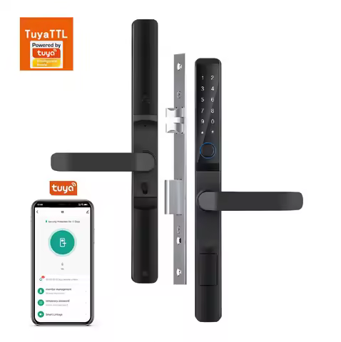 IP68 Waterproof Smart Digital Lock for Outdoor Doors WiFi Network Connectivity for Wood and Steel Sl