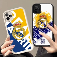 GK-74 Real Madrid Black and White Silicone Casing for Realme Narzo Note C53 60 N61 C61 GT 50 6 C51 N