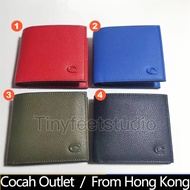 COACH/Coach CC136 Double Billfold Wallet Men Short Dompet Lelaki 136