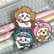 Cute Cartoon Chiikawa Sticky Note Holder Double-sided Clip Acrylic PP Clip Storage Clip Test Paper F