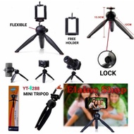 HP Yunteng YT228 Mini Tripod + U Holder yt 228 selfie tripod/ for DSLR cameras, standing portable st