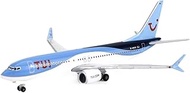 1: 500 B737 MAX 8 TUI Fly Airlines Alloy Aircraft Passenger Aircraft With Landing Gear Series