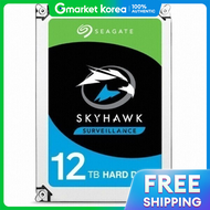 SEAGATE SKYHAWK AI ฮาร์ดดิสก์ 12TB รุ่น ST12000VE001 ขนาด 3.5 นิ้ว SATA3 ความเร็ว 7200รอบต่อนาที แคช