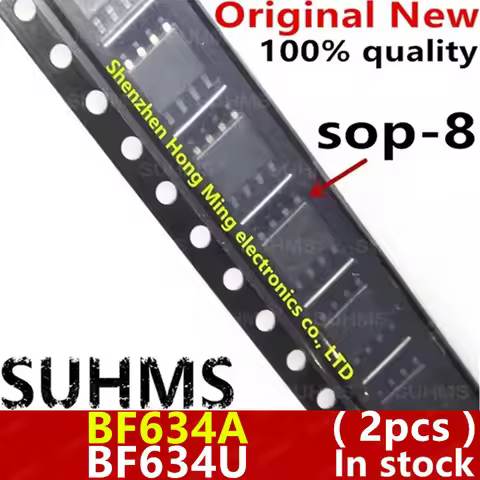 (2piece)100% New BF634A BUF634A BUF634AIDR BUF634U BUF634 sop-8