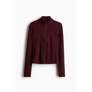 H&M(H&M) Cotton Top With Front Zipper Women 1305001_1