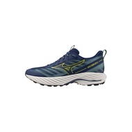 MIZUNO Wave Rider GTX 2 Men's Road Running Shoes - Navy/Yellow