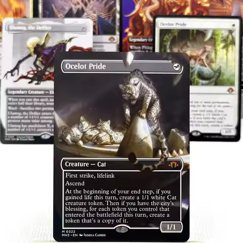 MH3 HOLO10-Ⅰ01 Tcg cards German Magical Ocelot Pride Ulamog, the Defiler Emrakul, the World the Anew