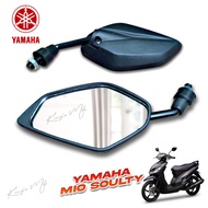YAMAHA MIO SOULTY | Side mirror genuine parts black short stem