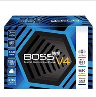 實體門市發售🔥全新行貨🌟BossTV V4 4+128GB 博視盒子 第四代 智能媒體播放器 | 網絡機頂盒 | 全球直播盒子 | 語音旗艦版bossv4