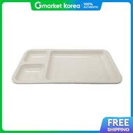Square Plate with 3 Compartments