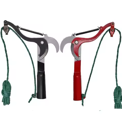 High-Altitude Extension Lopper Branch Scissors Extendable Fruit Tree Pruning Saw Cutter Garden Trimm