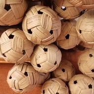 [The Rattan House] Malaysia Handmade Sepak Takraw Ball/Malaysia Traditional Game Sepak Takraw Ball /
