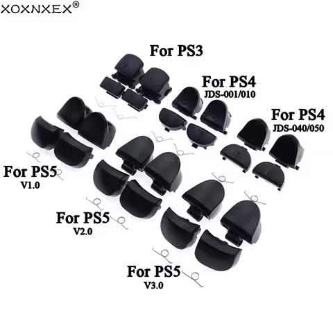 Shoulder Touch Generator Buttons For PS3/PS4/PS5 Game Controller L1 R1 L2 R2 Trigger Buttons & Sprin