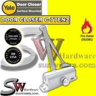 [Original] YALE Surface Mounted Door Closer C-77EN2 (Non-Hold Open) Fire Rated