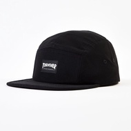 Topi Thrasher Logo 5 Panel Cap Black Original Stussy Carhartt Vans Huf