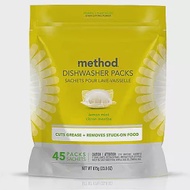 Method 美則潔淨三效聰明洗碗球-萊姆薄荷-(45顆入)