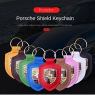 Porsche Keychain Bayan Macan Original Car 718 Pa La Mera Buckle Key Case Shield Car Logo Key Logo PS