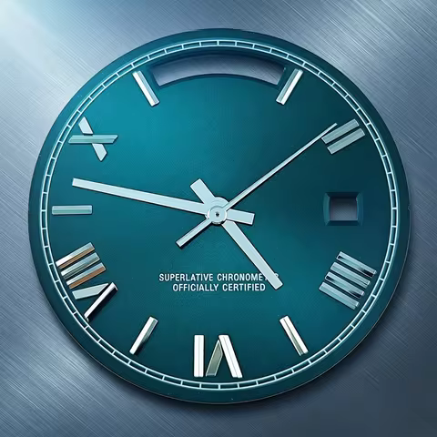 31mm Miyota 8285 dial Miyota 8285 hands with green luminous suitable for Miyota movement 8285 Roman 