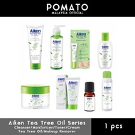 AIKEN Tea Tree Oil Acne Facial Product Cleanser Toner Moisturizer Pimple Cream Makeup Remover Pure T