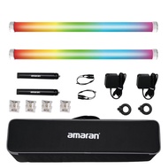 Aputure Amaran PT2c 2 Light Kit,Pixel Tube Light,8 RGBWW Pixels Tube LED,16W Power (60cm/23.6Inch) A