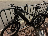 黑色電動單車 48V 20AH