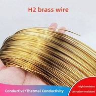 Brass wire H62 copper wire brass rod 0.3mm-5mm handmade DIY copper wire round wire fine round rod so