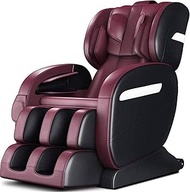 Fashionable Simplicity Multifunction Massage Chair Intelligent Recliner Zero Gravity Whole Body Kneading Heat System Low Noise - Infrared - Stretching - Massage - Brown Multifunction smart m