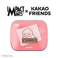 [Kakao Friends]Sugar-Free Mint Candy Cute Tin Case 15g (70P) 7Flavor Korean Breath Freshener